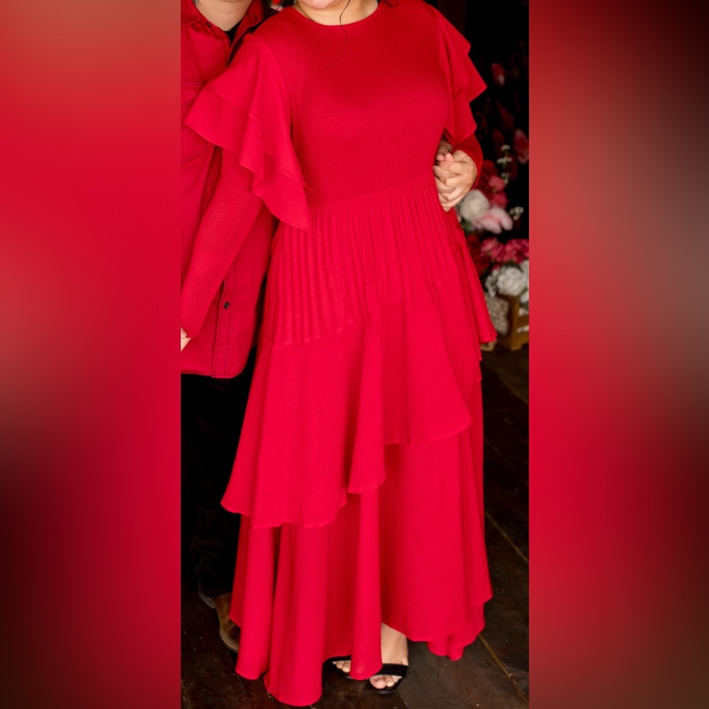 K&K Boutique Olivia Ruffle Dress